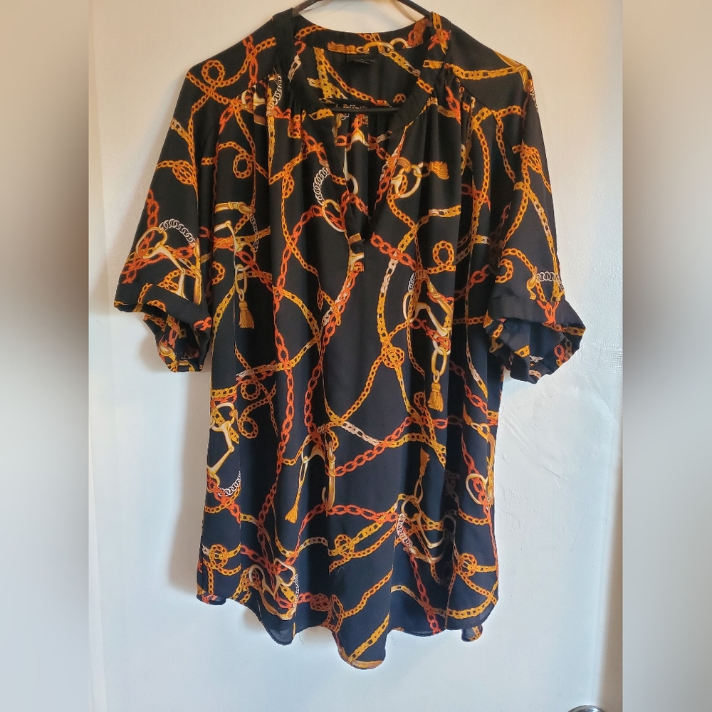 Womens blouse short sleeve